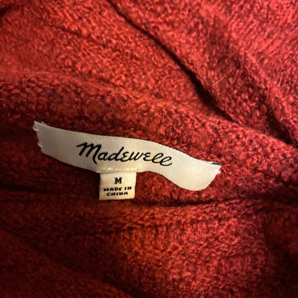 Madewell cowl neck sweater